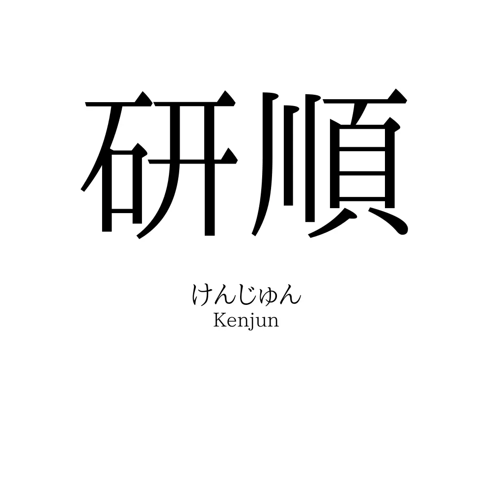 研順