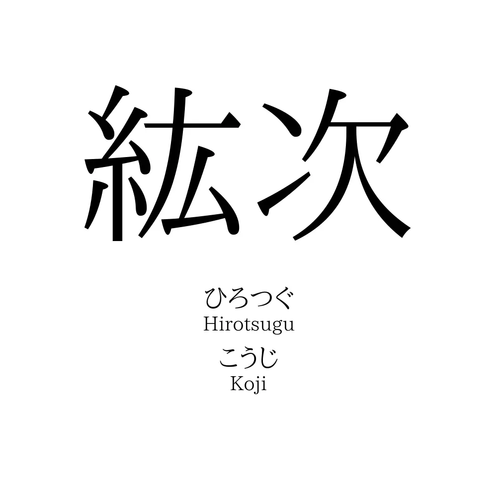 紘次