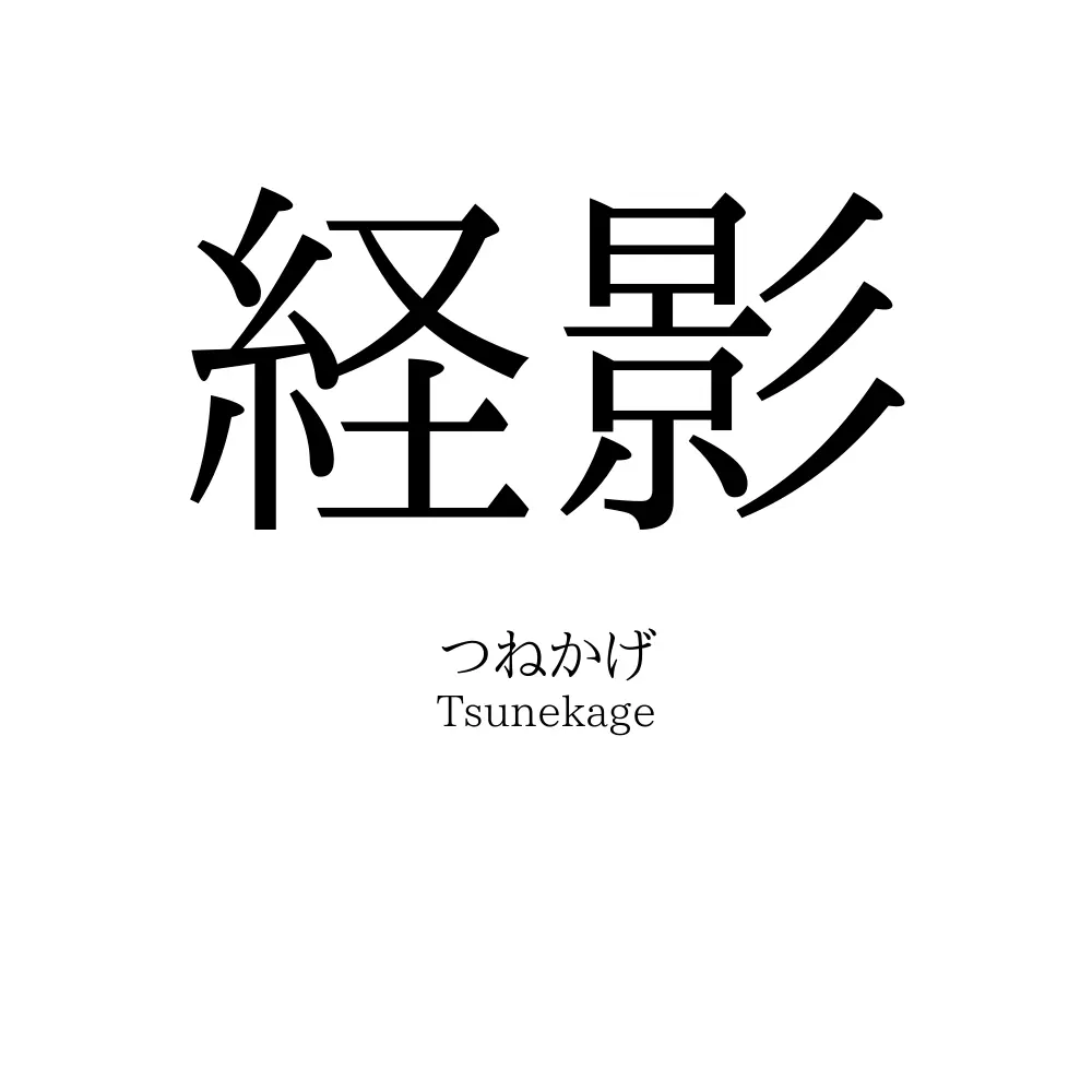 経影