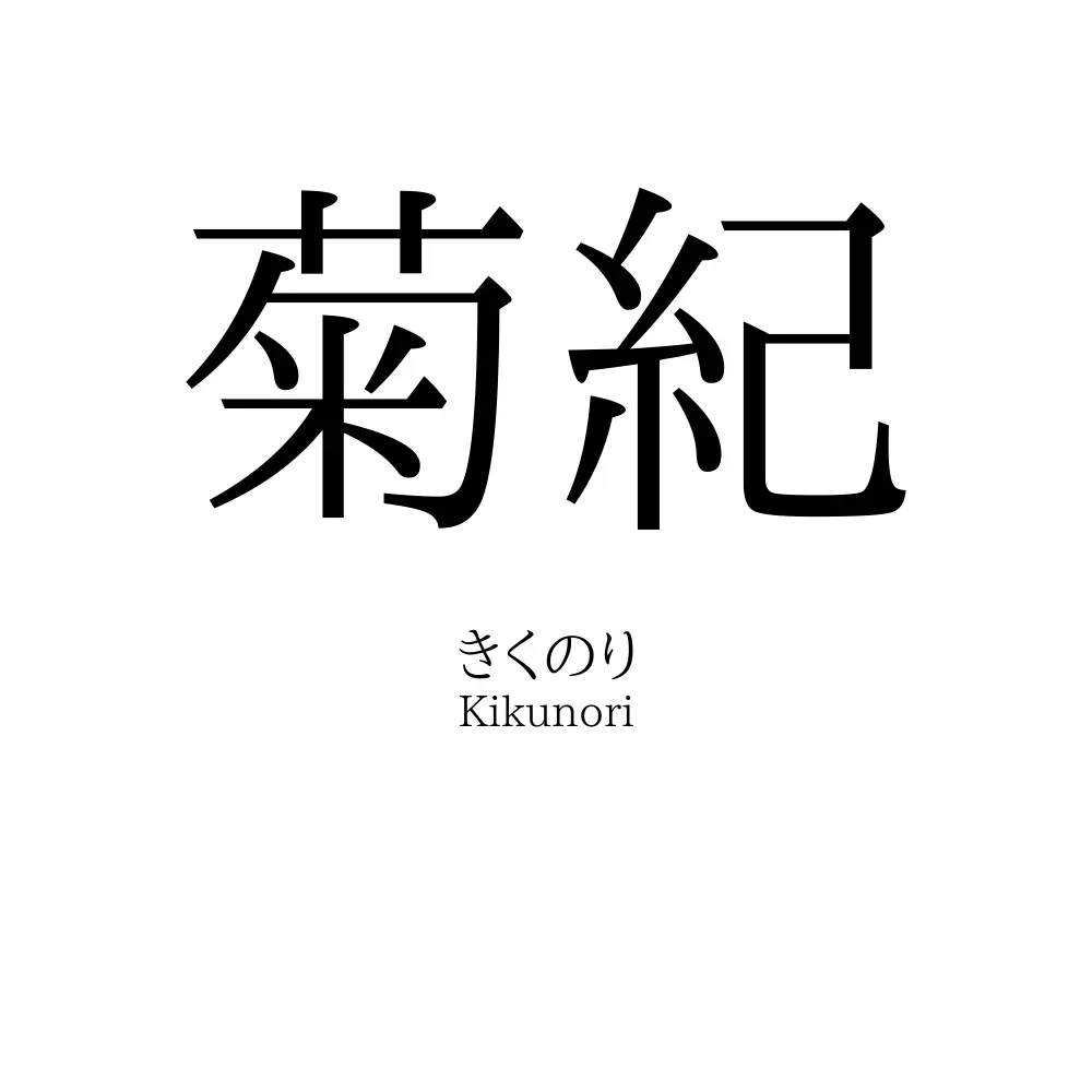 菊紀
