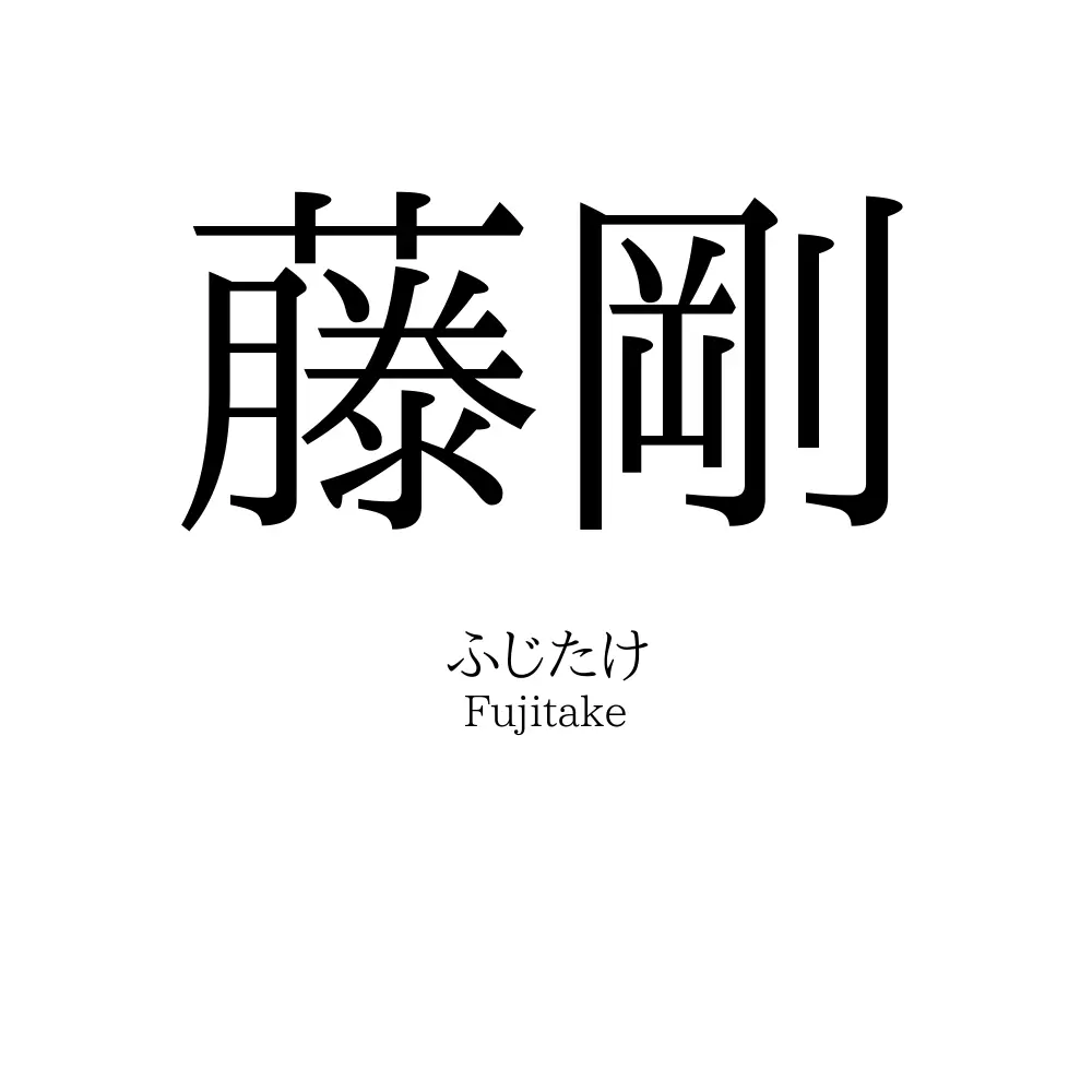 藤剛