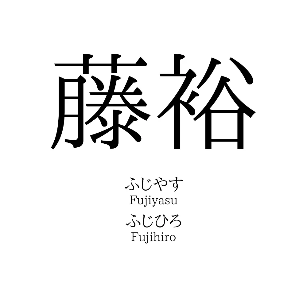 藤裕