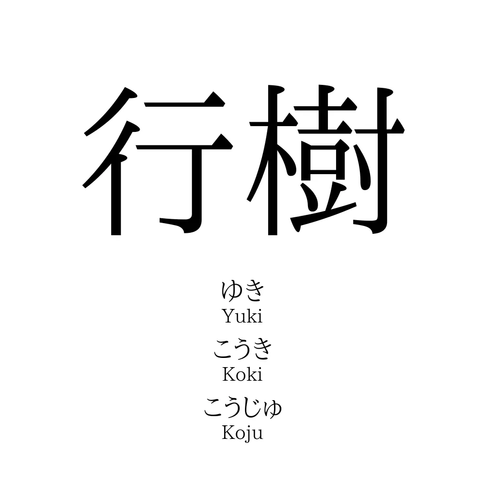 行樹