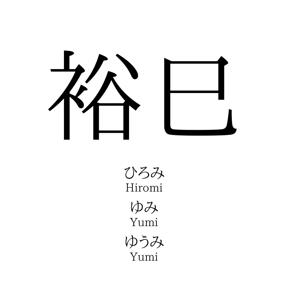 裕巳