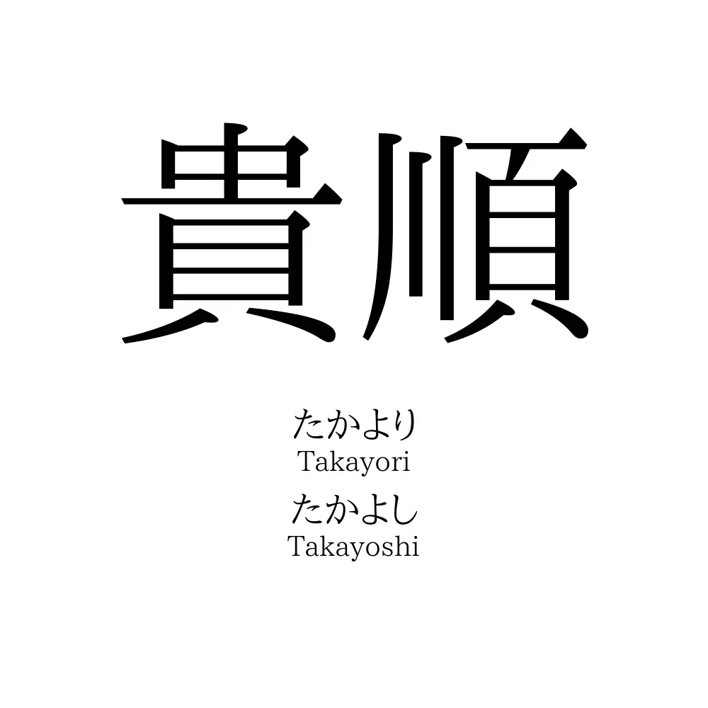 貴順