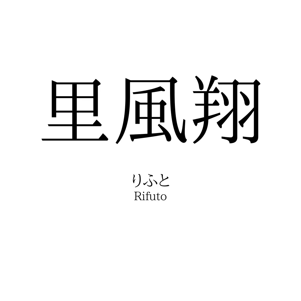 里風翔