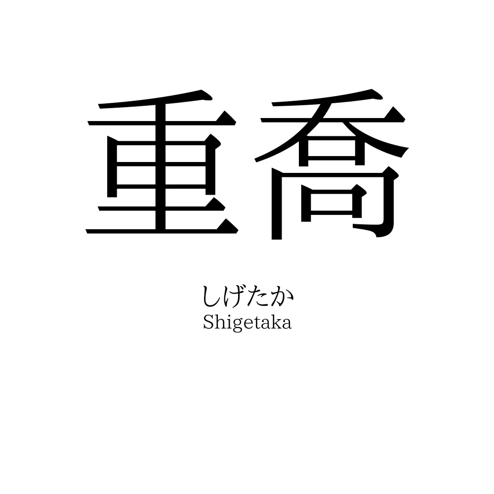 重喬