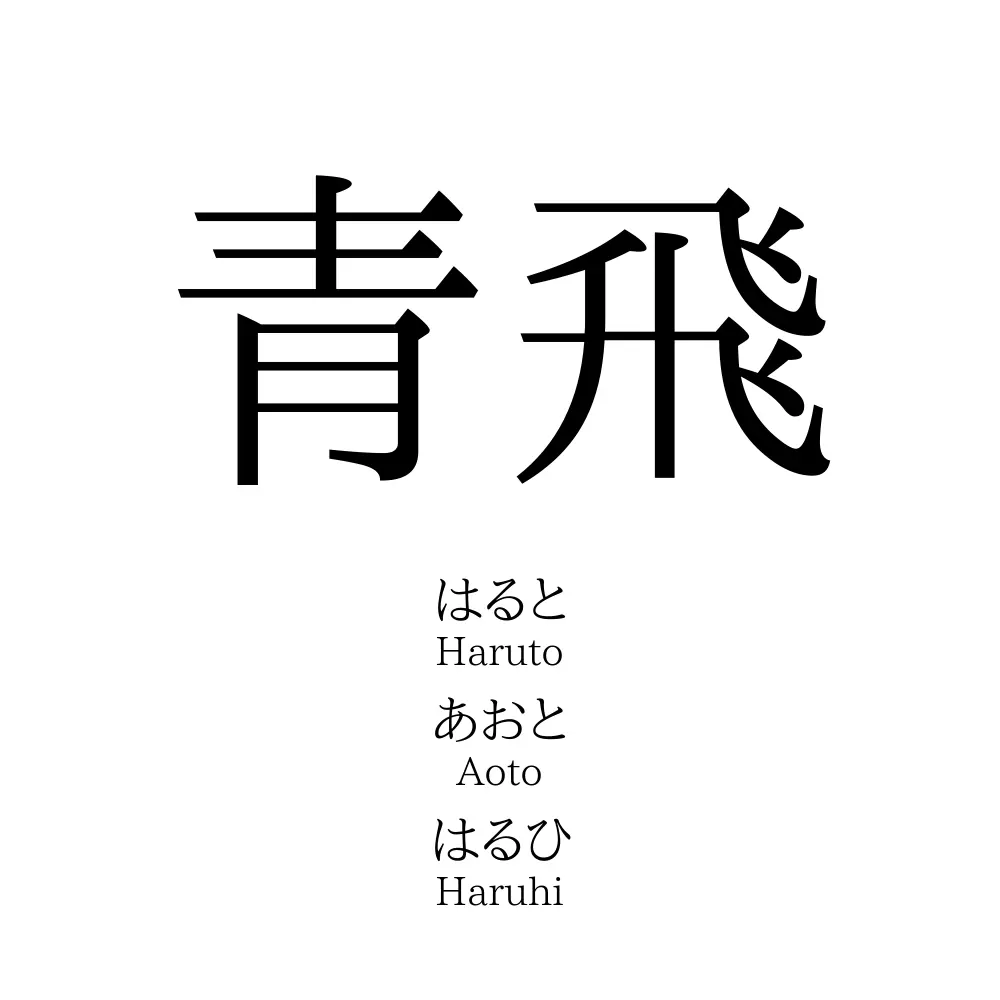 青飛